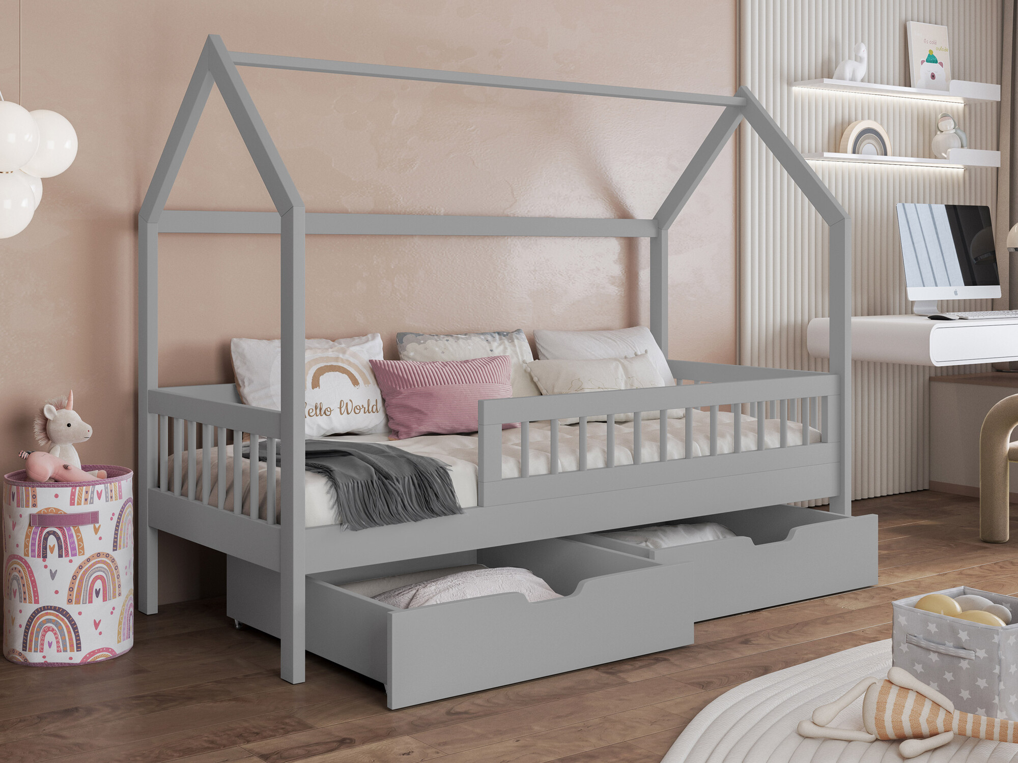 Bett Henderson 167 (Grau)