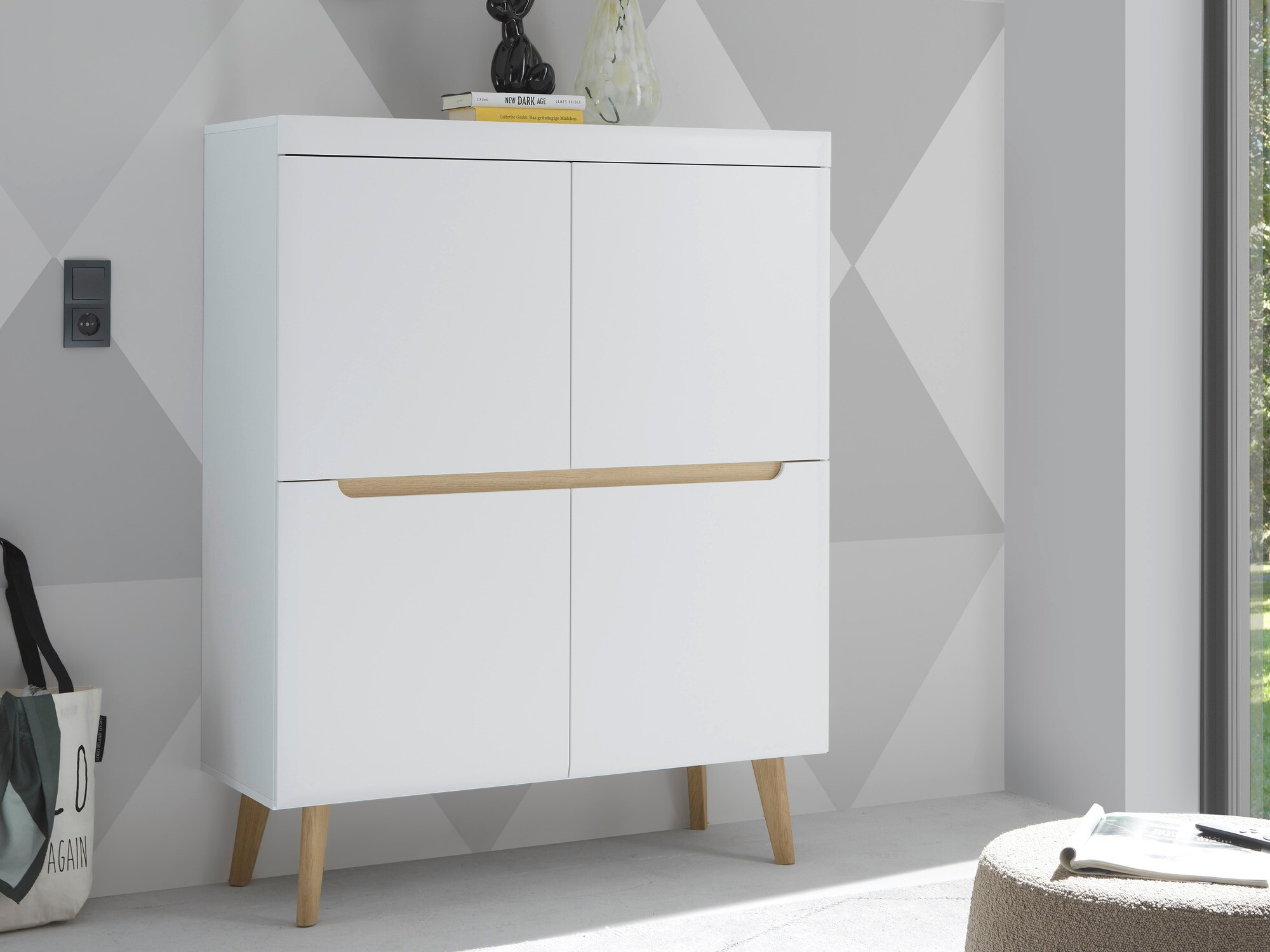 Sideboard Vircava 106 (Weiss)