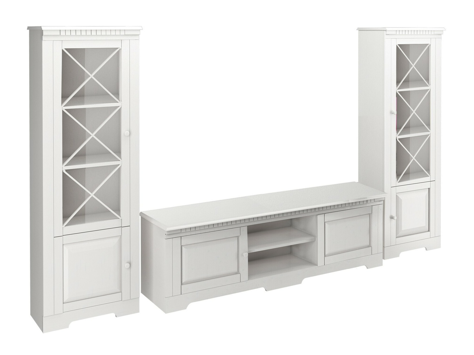 Wohnzimmer-Sets Cavfelo 112 (Weiss)