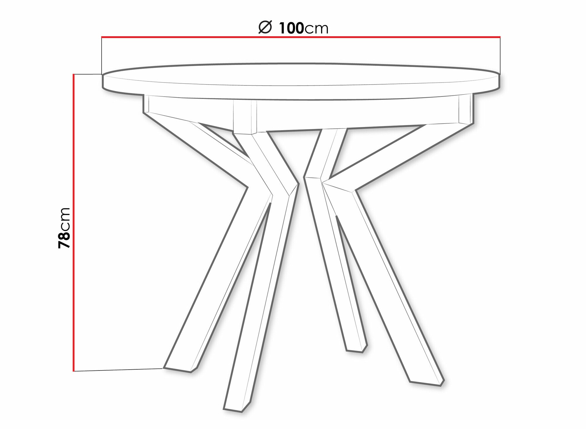 Tisch Victorville 368 (Artisan Eichenholzoptik + Schwarz)