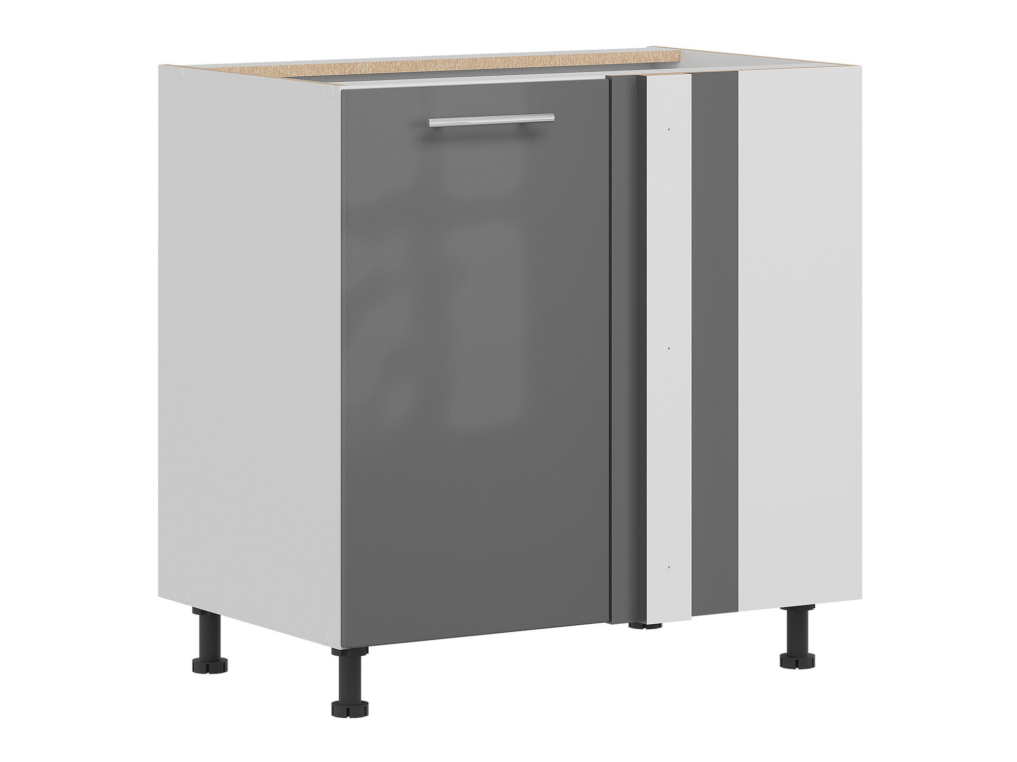 Modularer Eckschrank Tiffa Grey 144