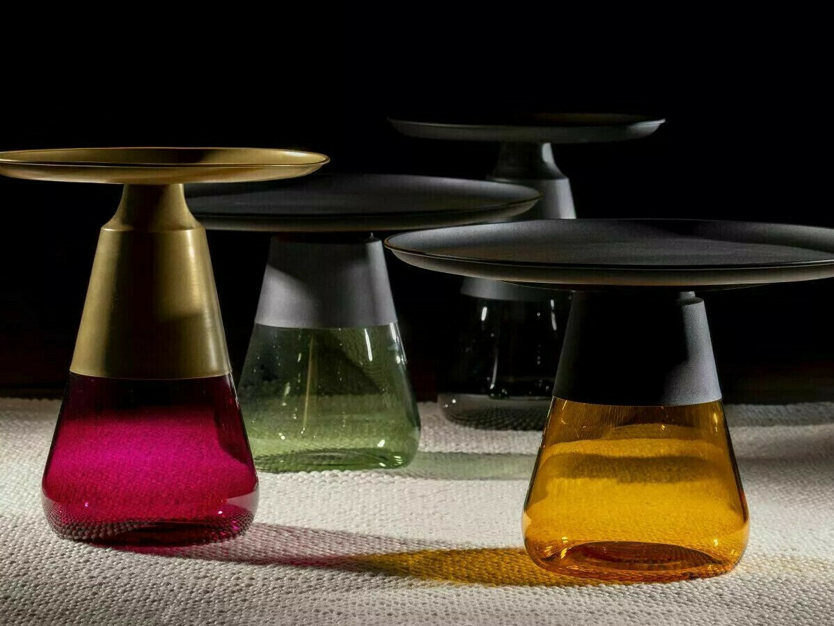 Couchtisch Detroit 440 (Gold + Lila)
