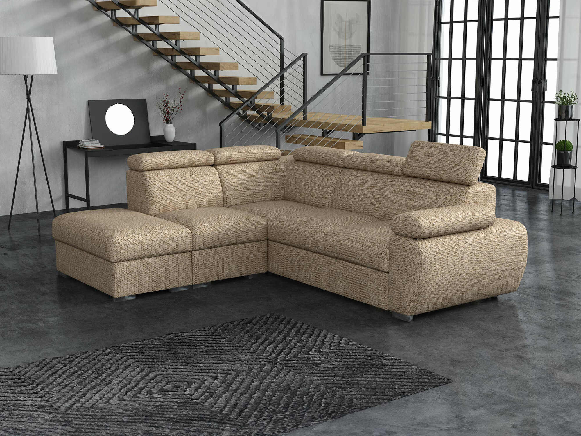 Ecksofa Columbus 228 (Aragon 14)