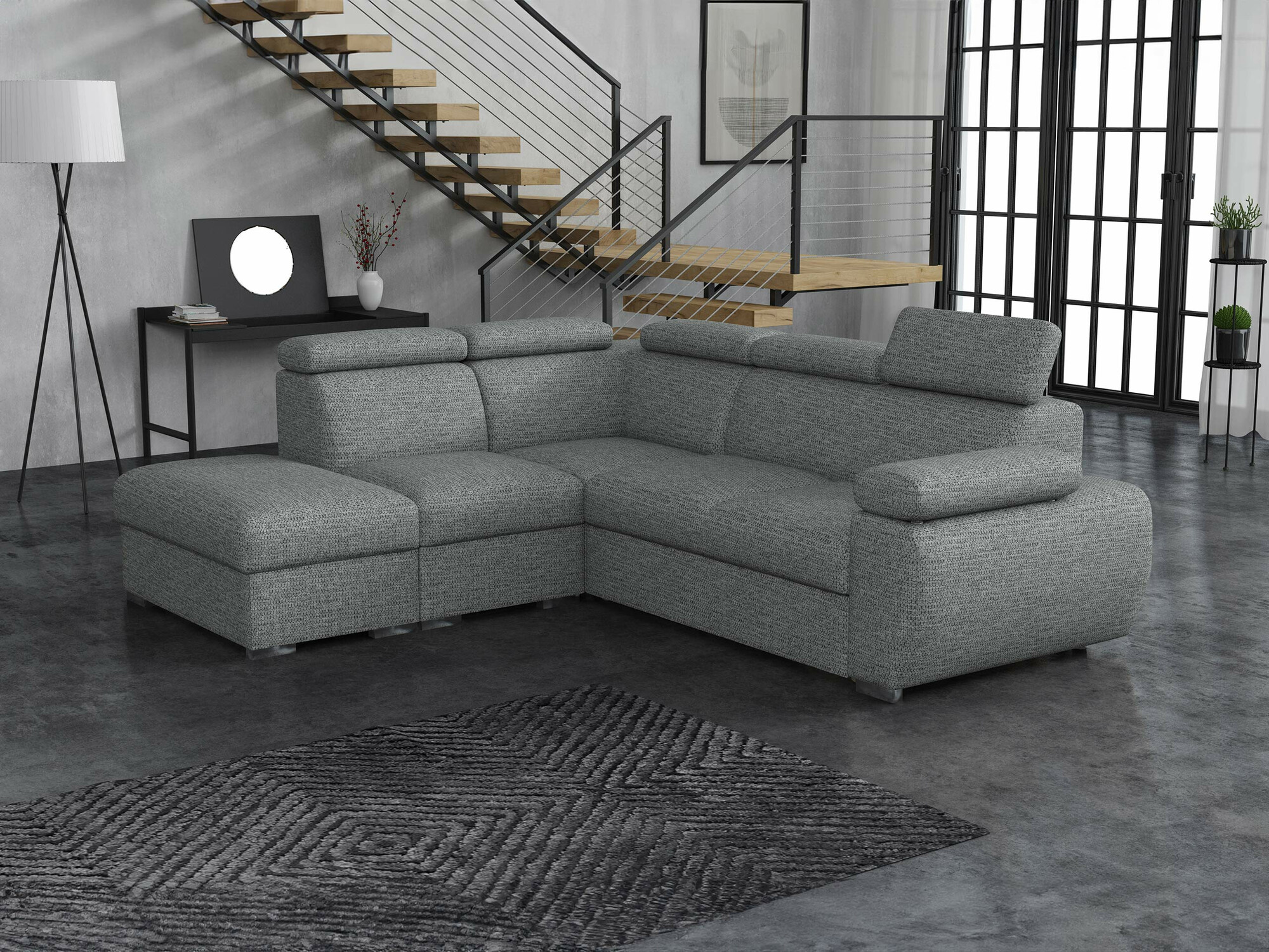 Ecksofa Columbus 228 (Aragon 93)
