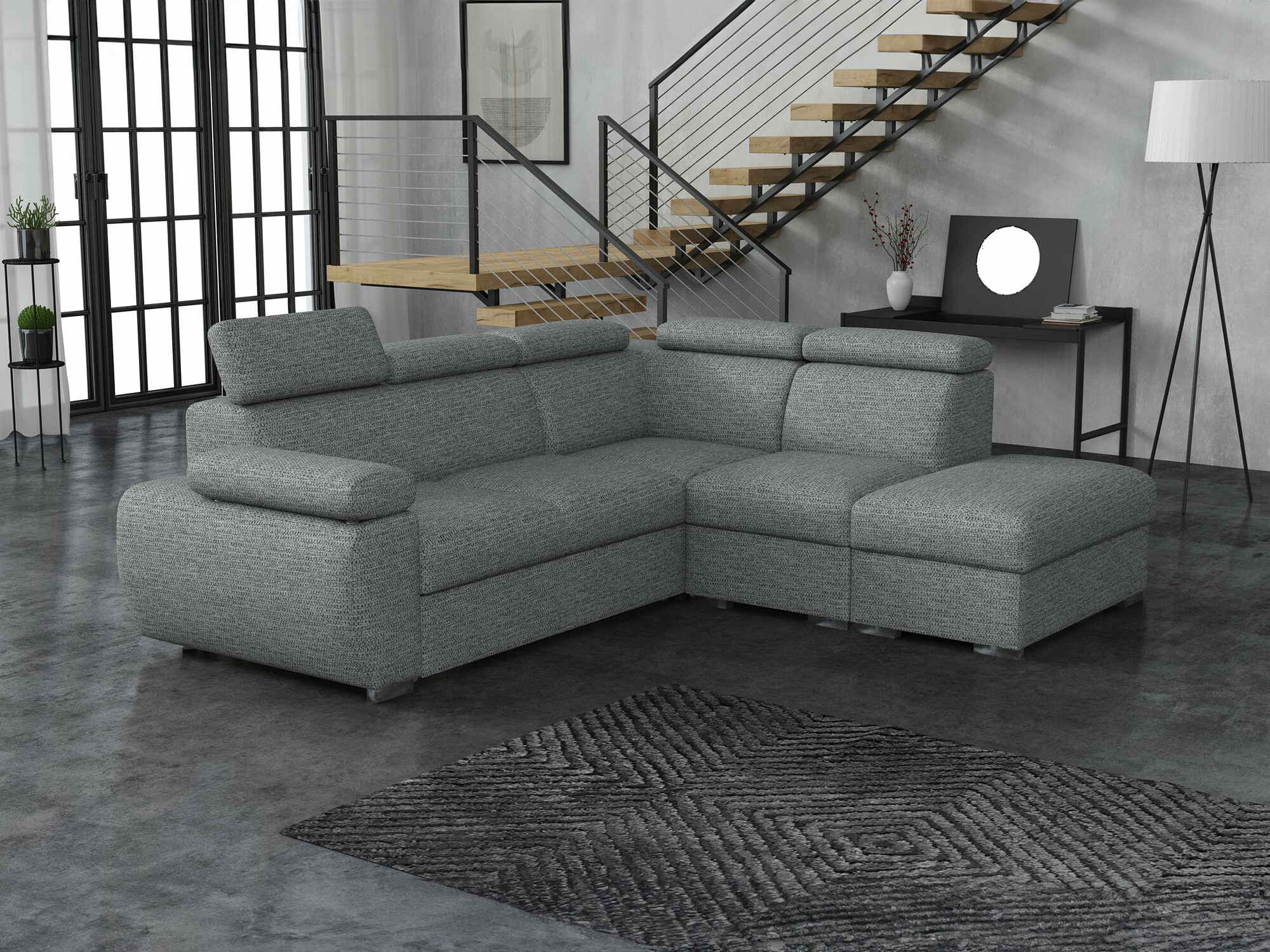 Ecksofa Columbus 228 (Aragon 93)