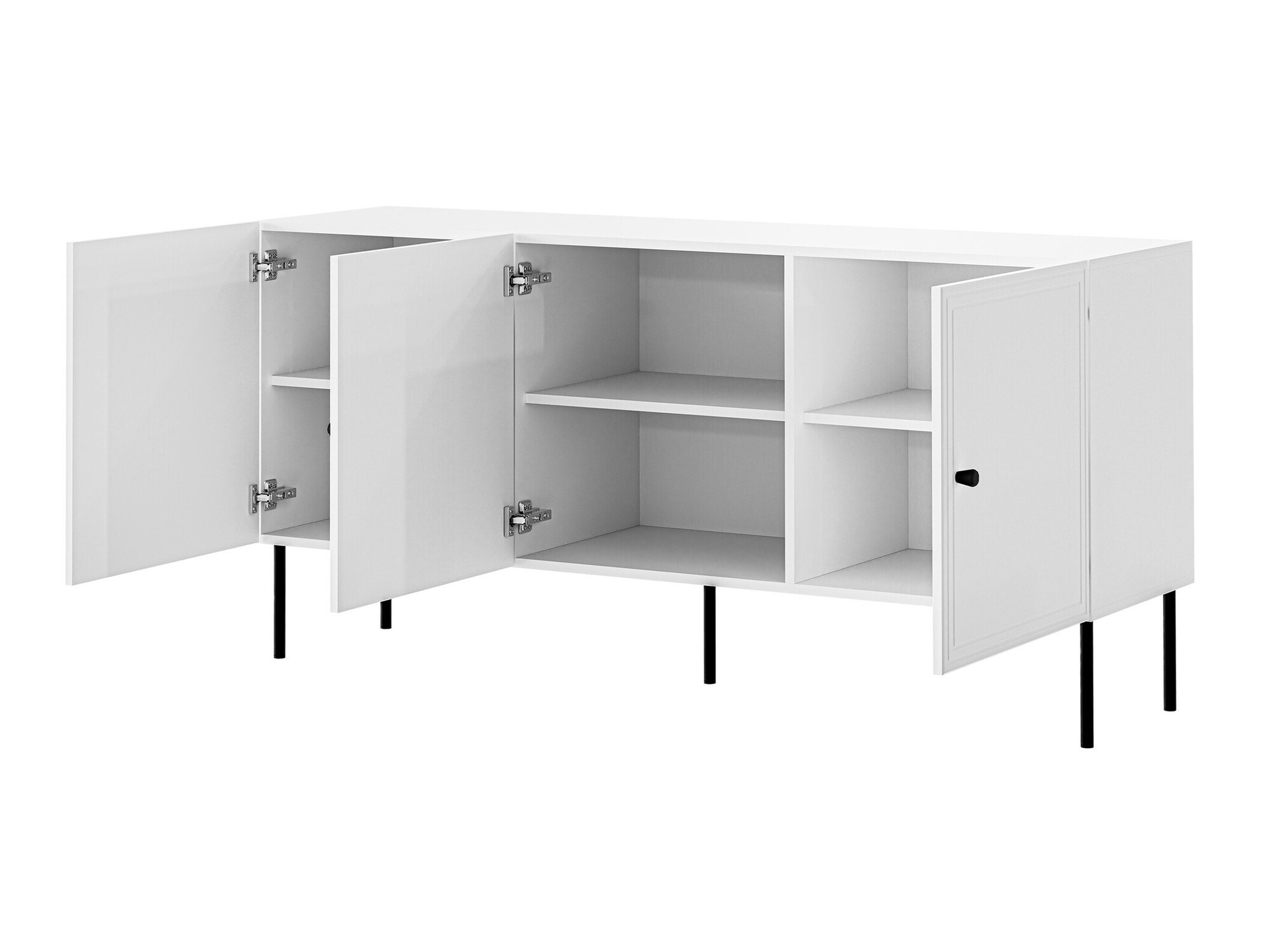 Wohnzimmer-Sets Monciru 107 (Schwarz)