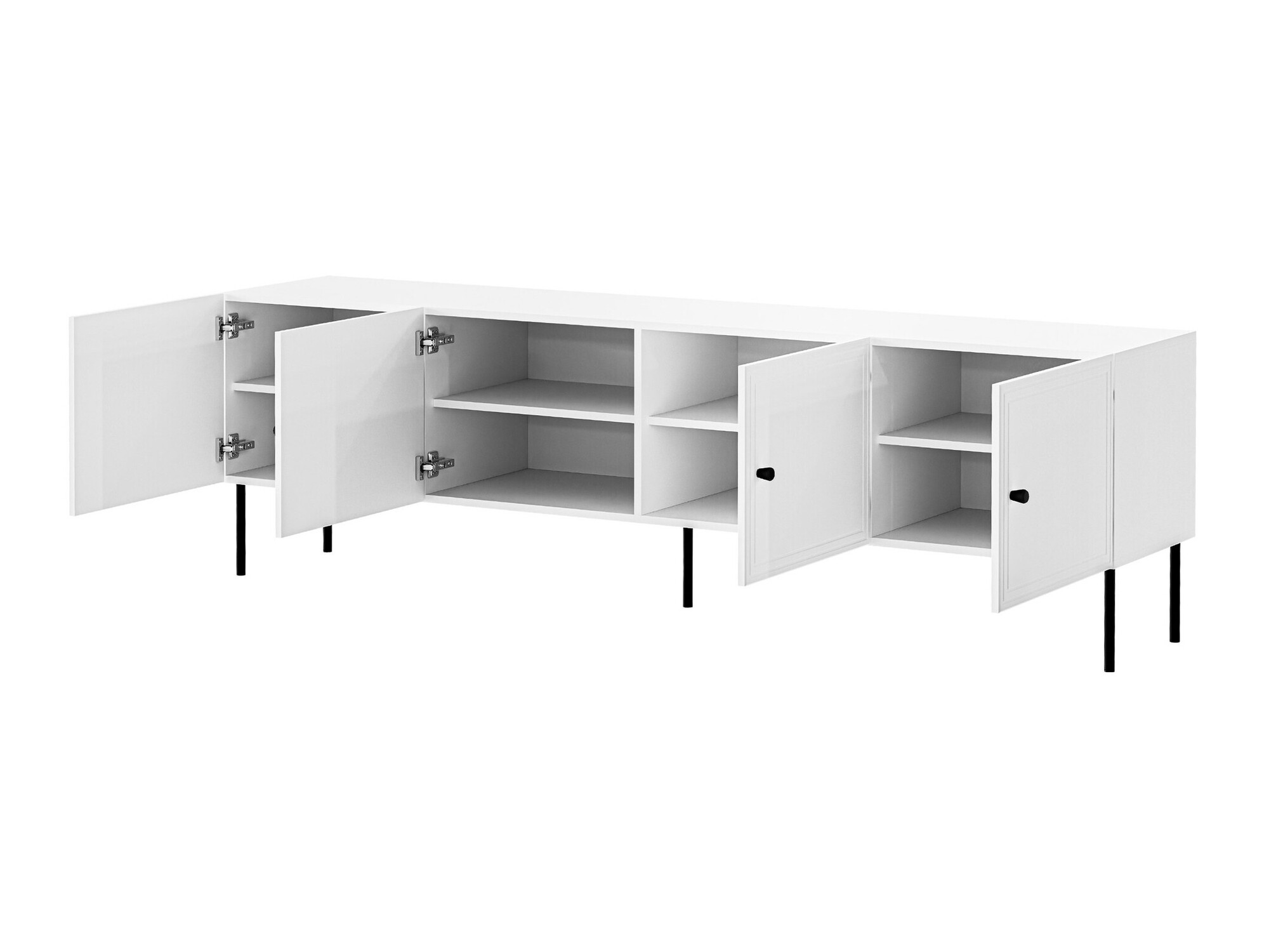 Wohnzimmer-Sets Monciru 107 (Schwarz)
