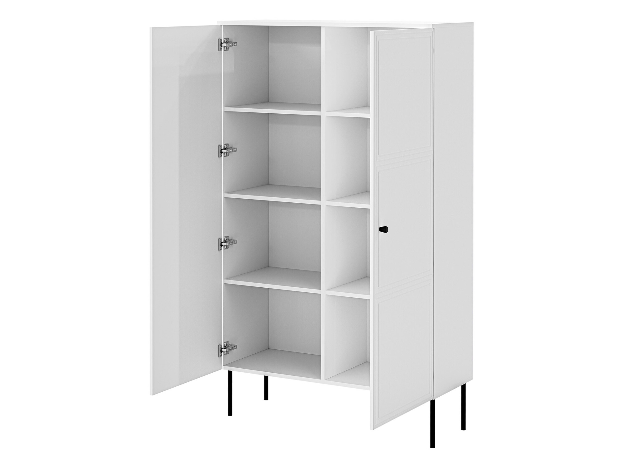 Wohnzimmer-Set Celra (Schwarz)