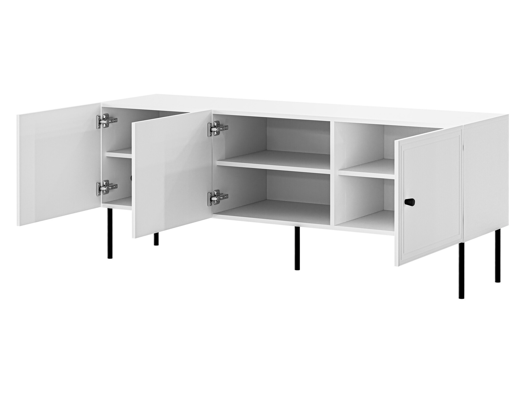 Wohnzimmer-Set Celra (Weiss)