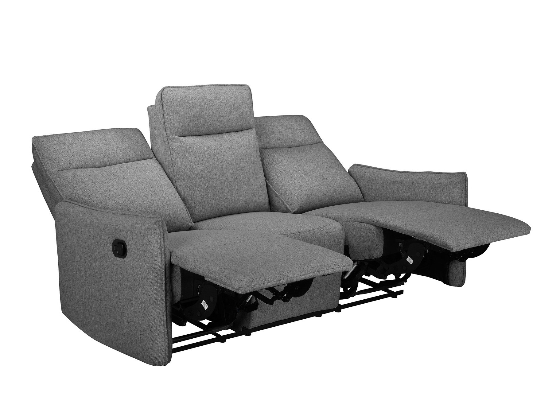 Sofa mit Liegefunktion Tulsa 648 (Anthrazit)