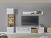 Wohnzimmer-Sets Belmelu 121 (Weiss + Eichenholzoptik)