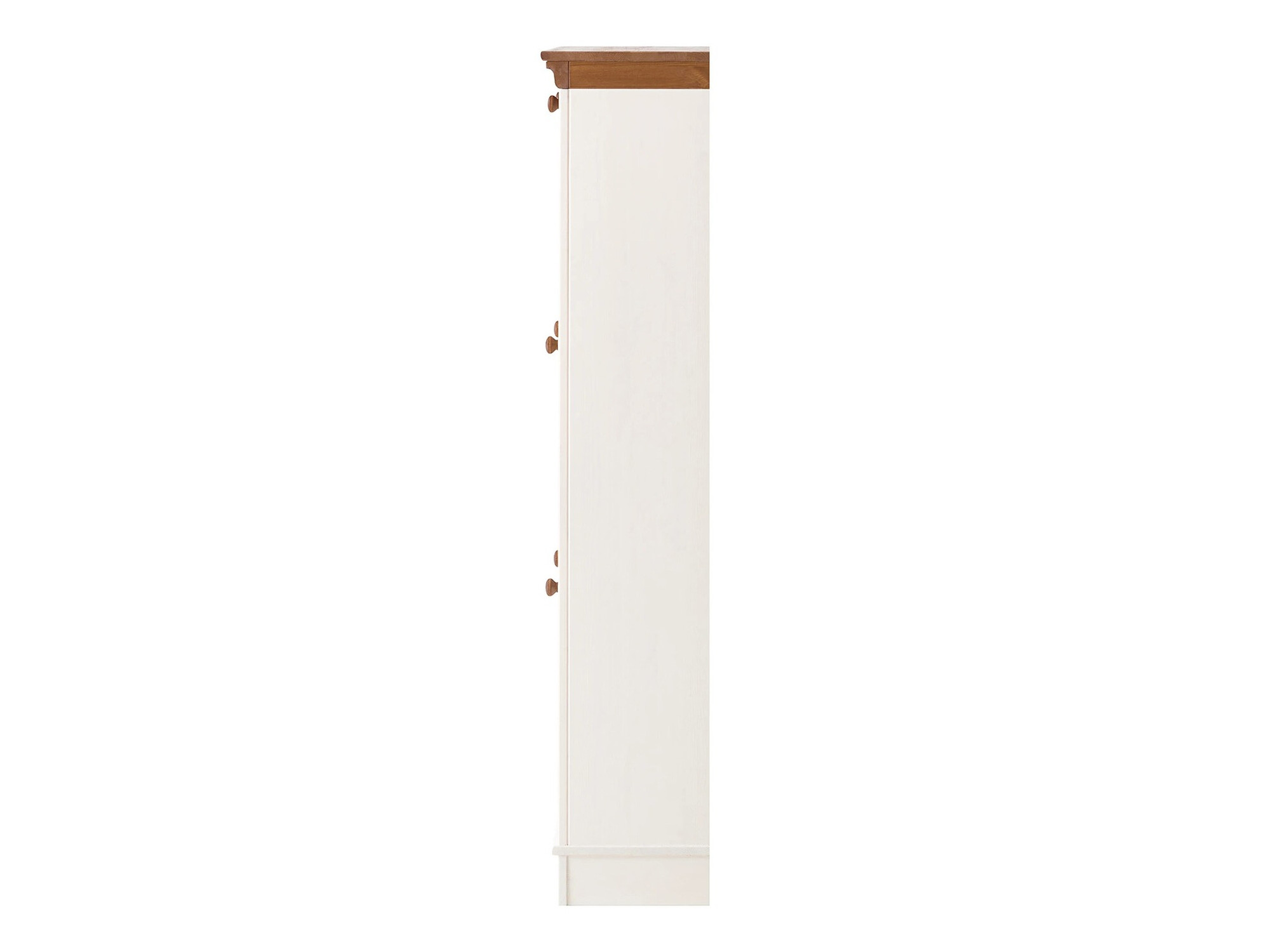 Schuhschrank Saltoro 138 (Weiss + Honigeiche)
