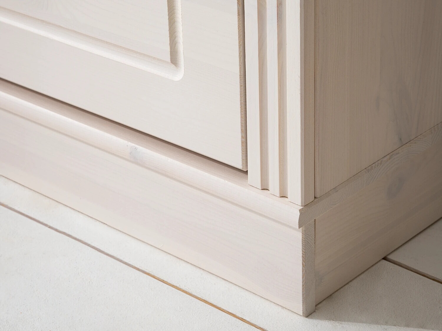 Schuhschrank Saltoro 132 (Weiss + Honigeiche)