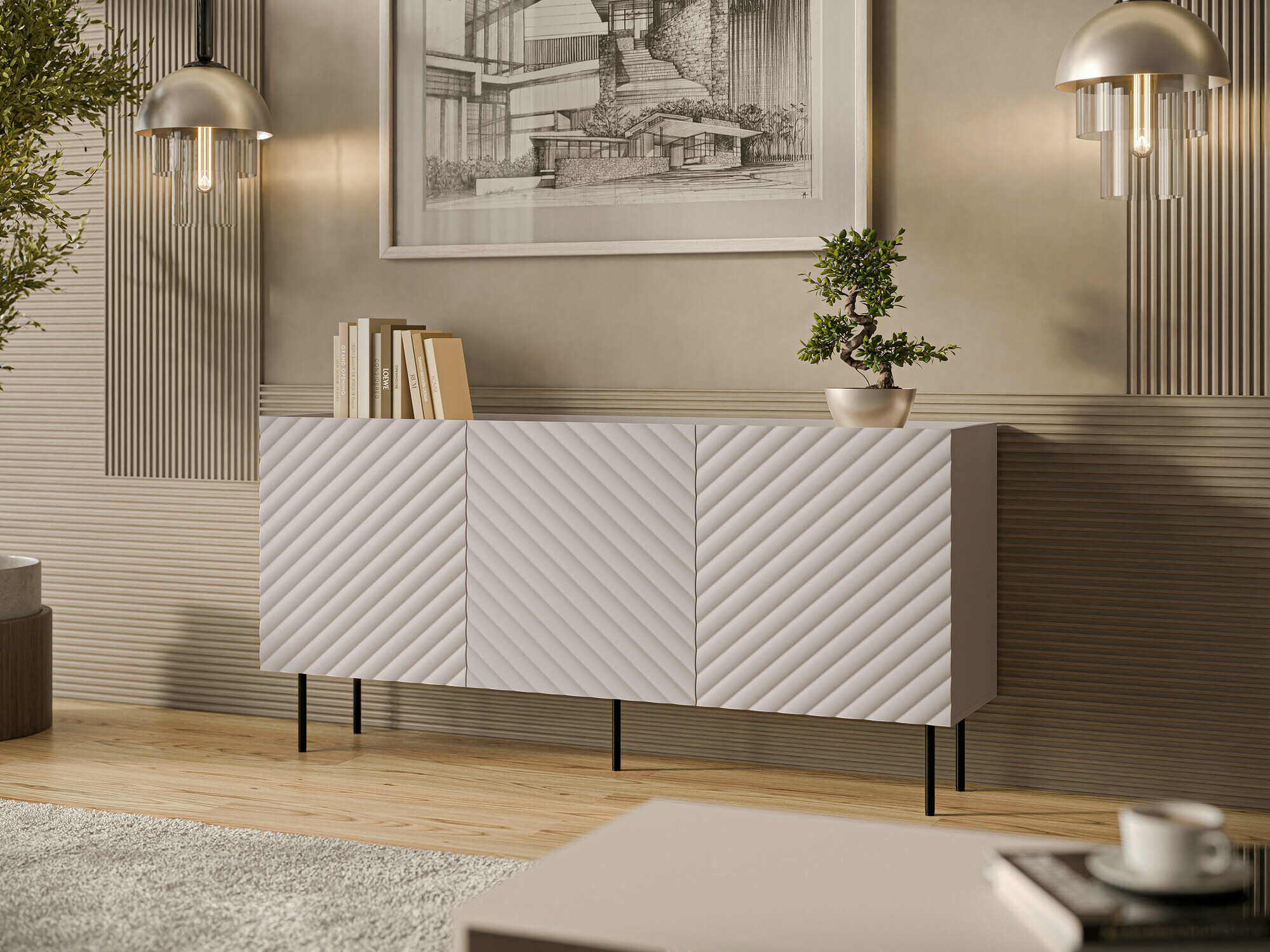 Sideboard Sillen (Kaschmir)