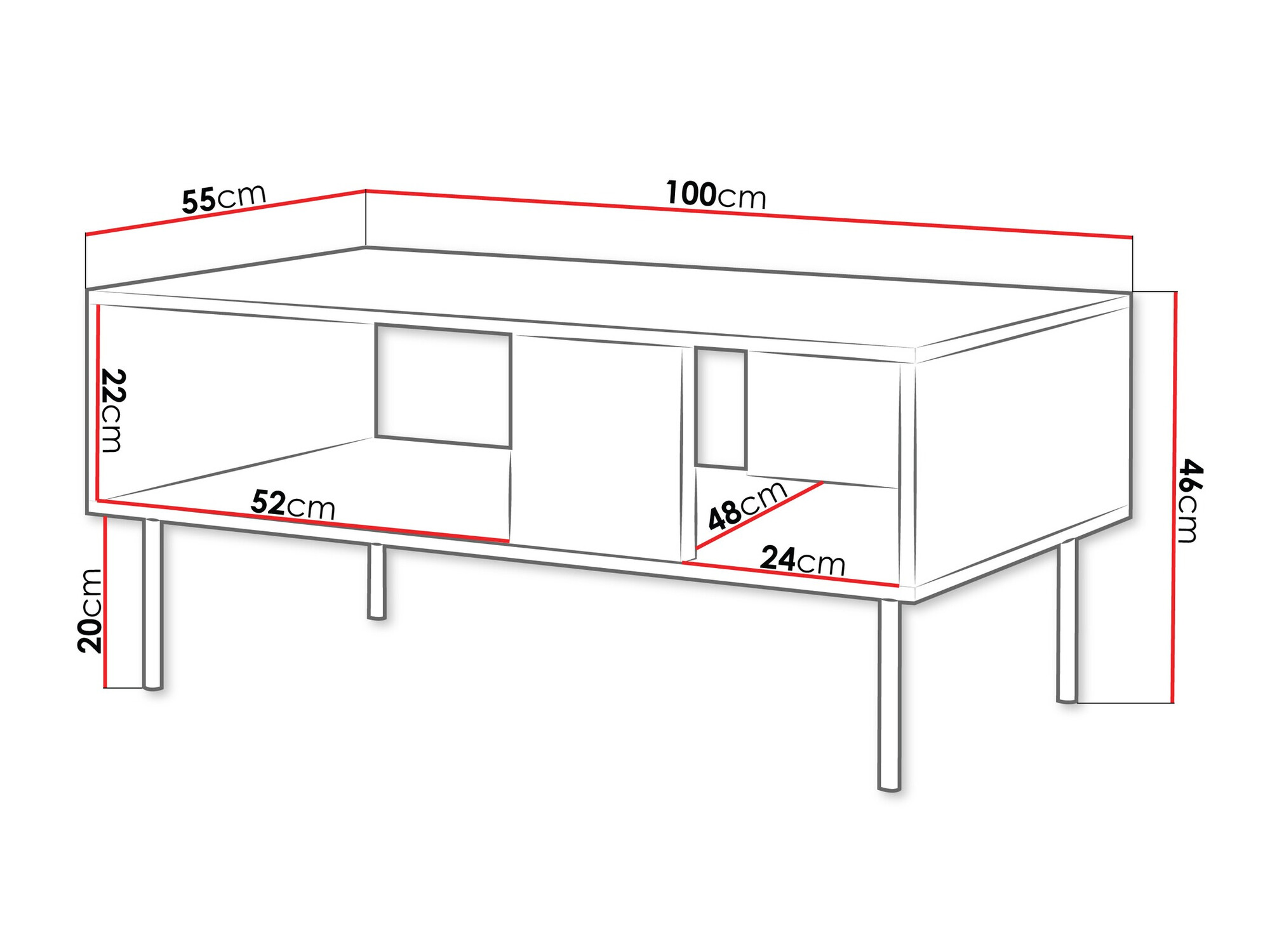Couchtisch Melala 102