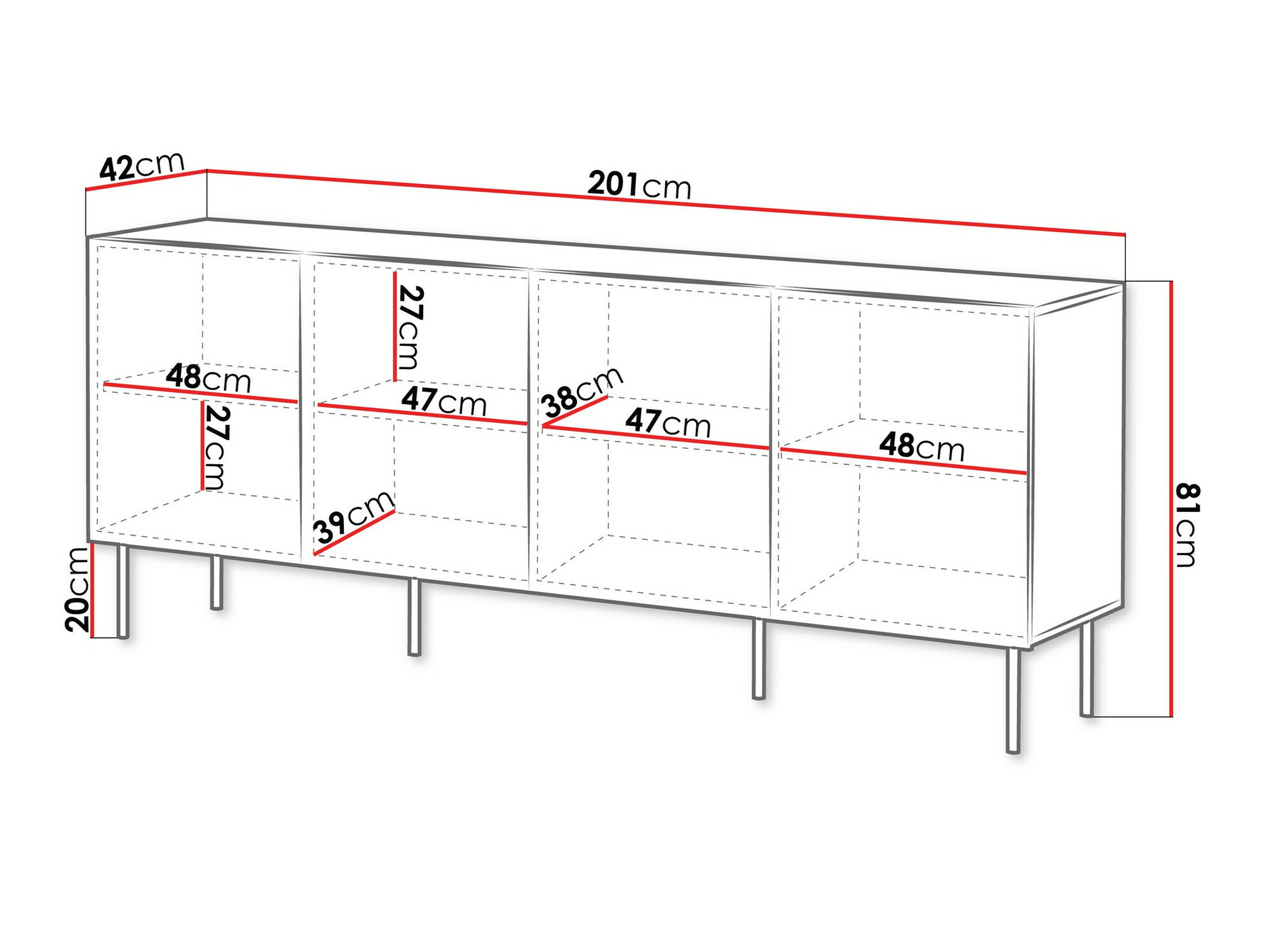 Sideboard Melala 101