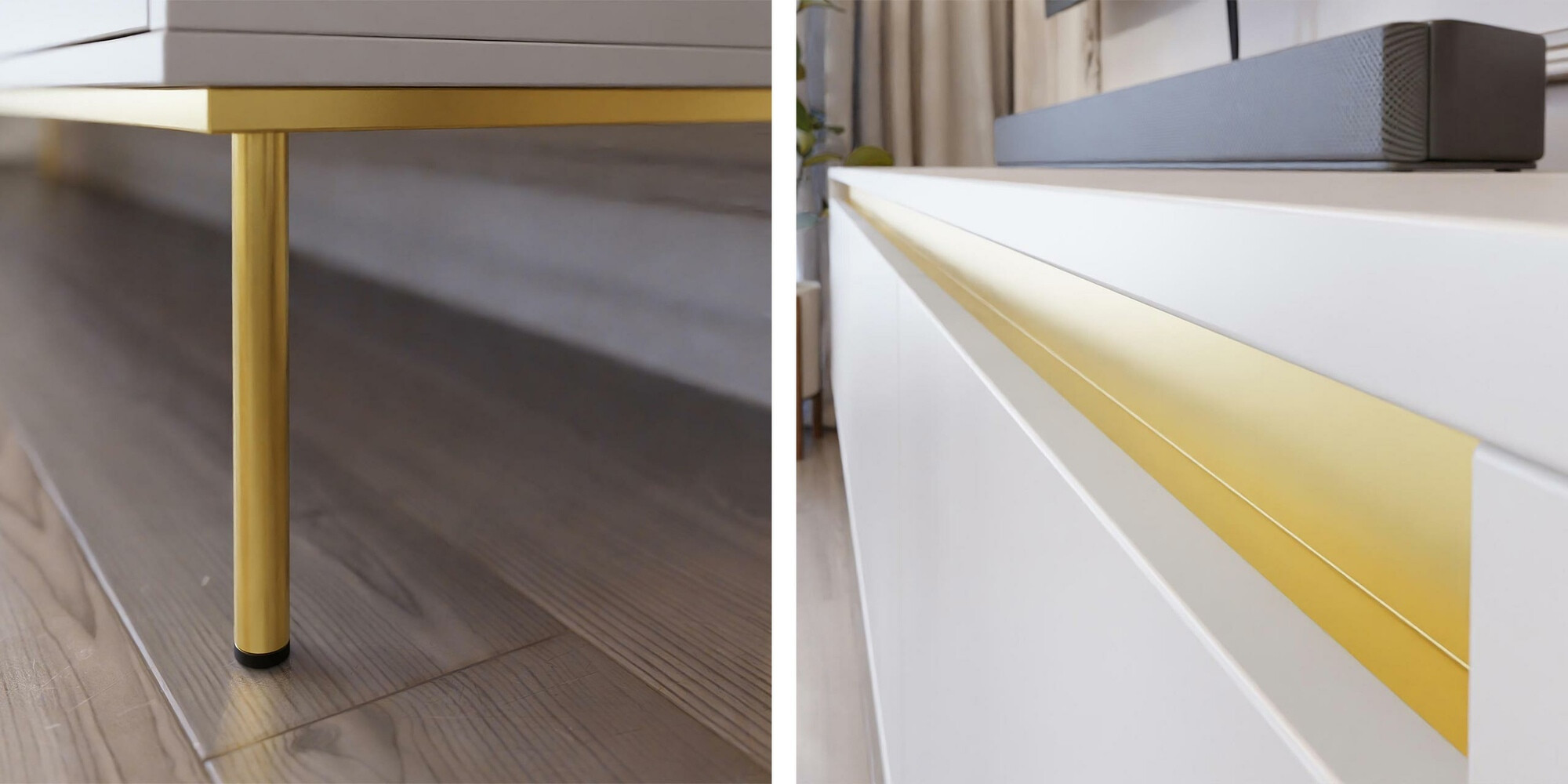 Couchtisch Comfivo 495 (Weiss)