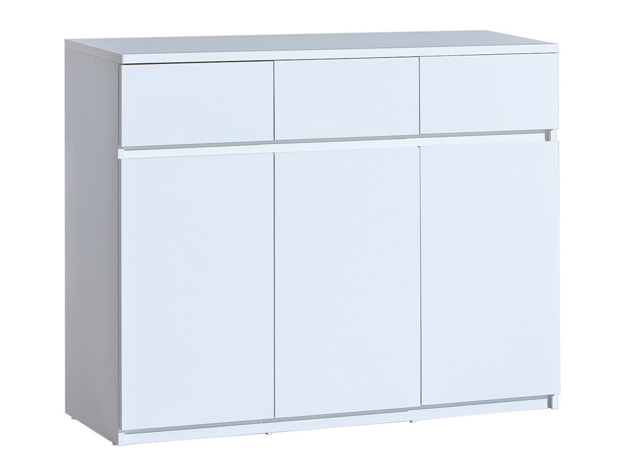Kommode Evaropha 105 (Weiss)