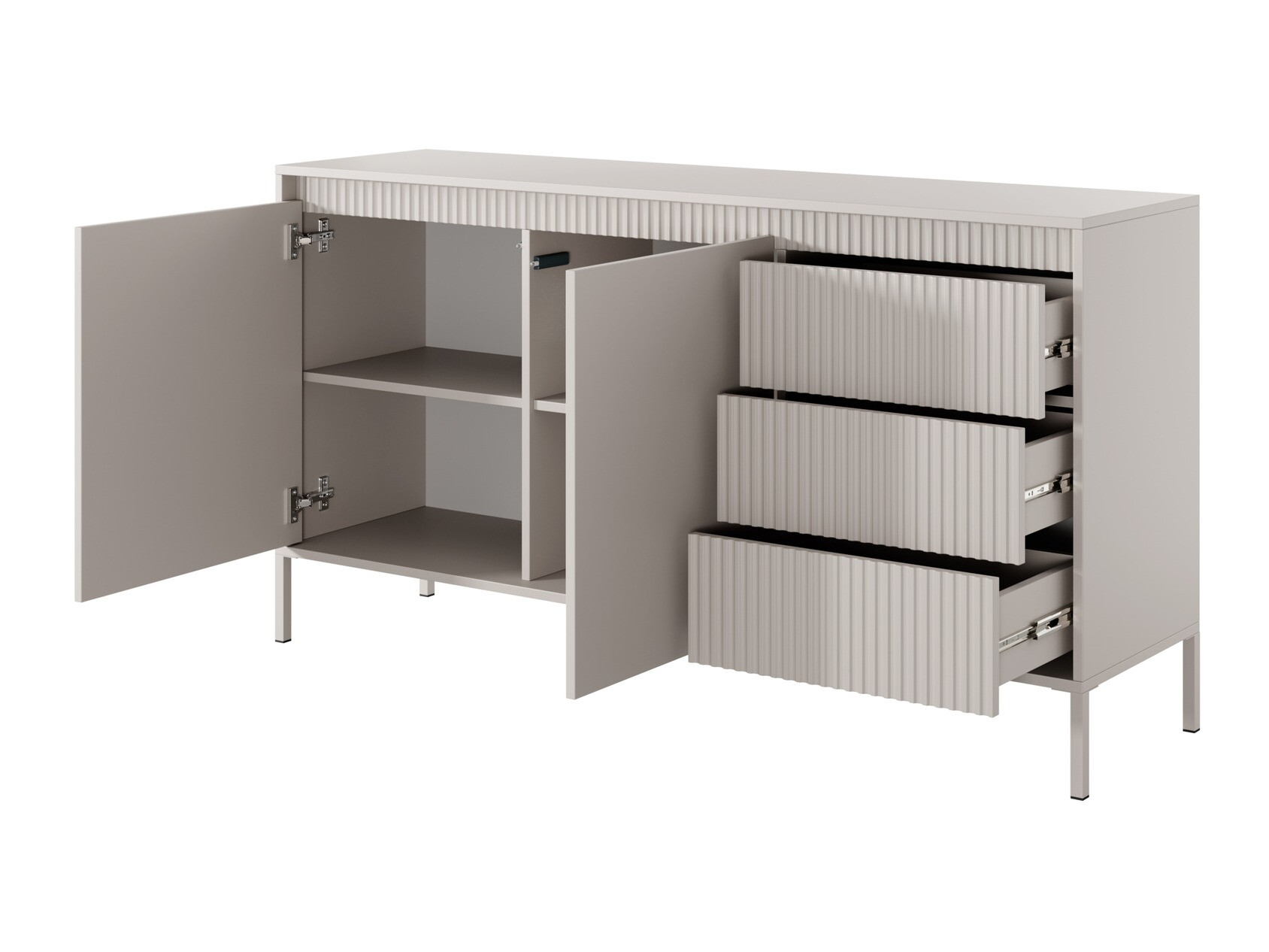 Kommode Romfele 101 (Beige)