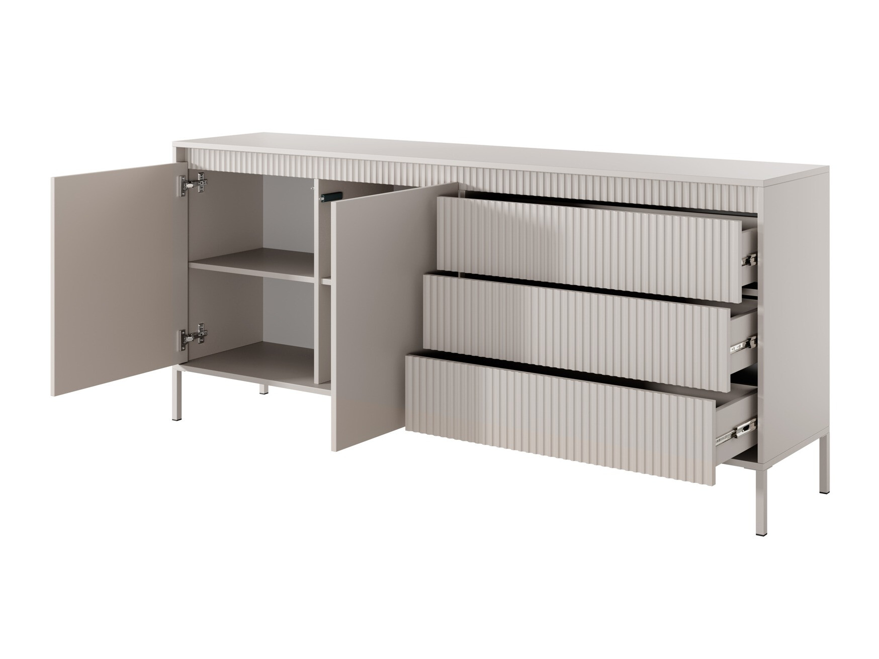 Kommode Romfele 102 (Beige)