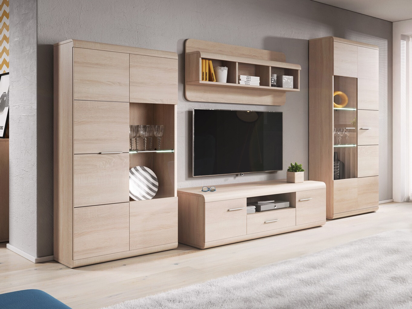 Wohnzimmer-Set Evarleve 107