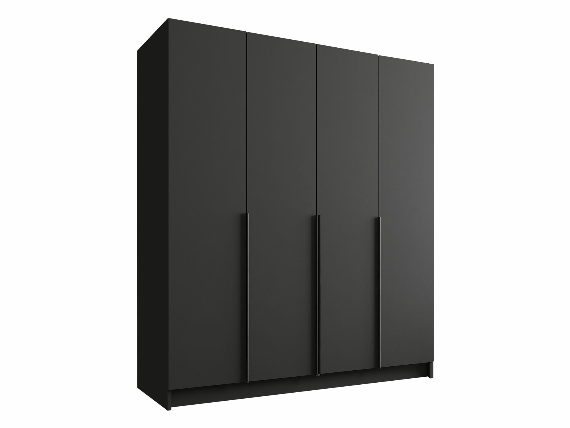 Kleiderschrank Closico Navor I (Schwarz)