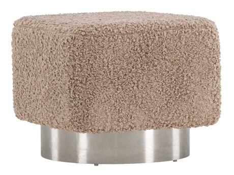 Hocker Dallas 4219 (Braun + Silber)