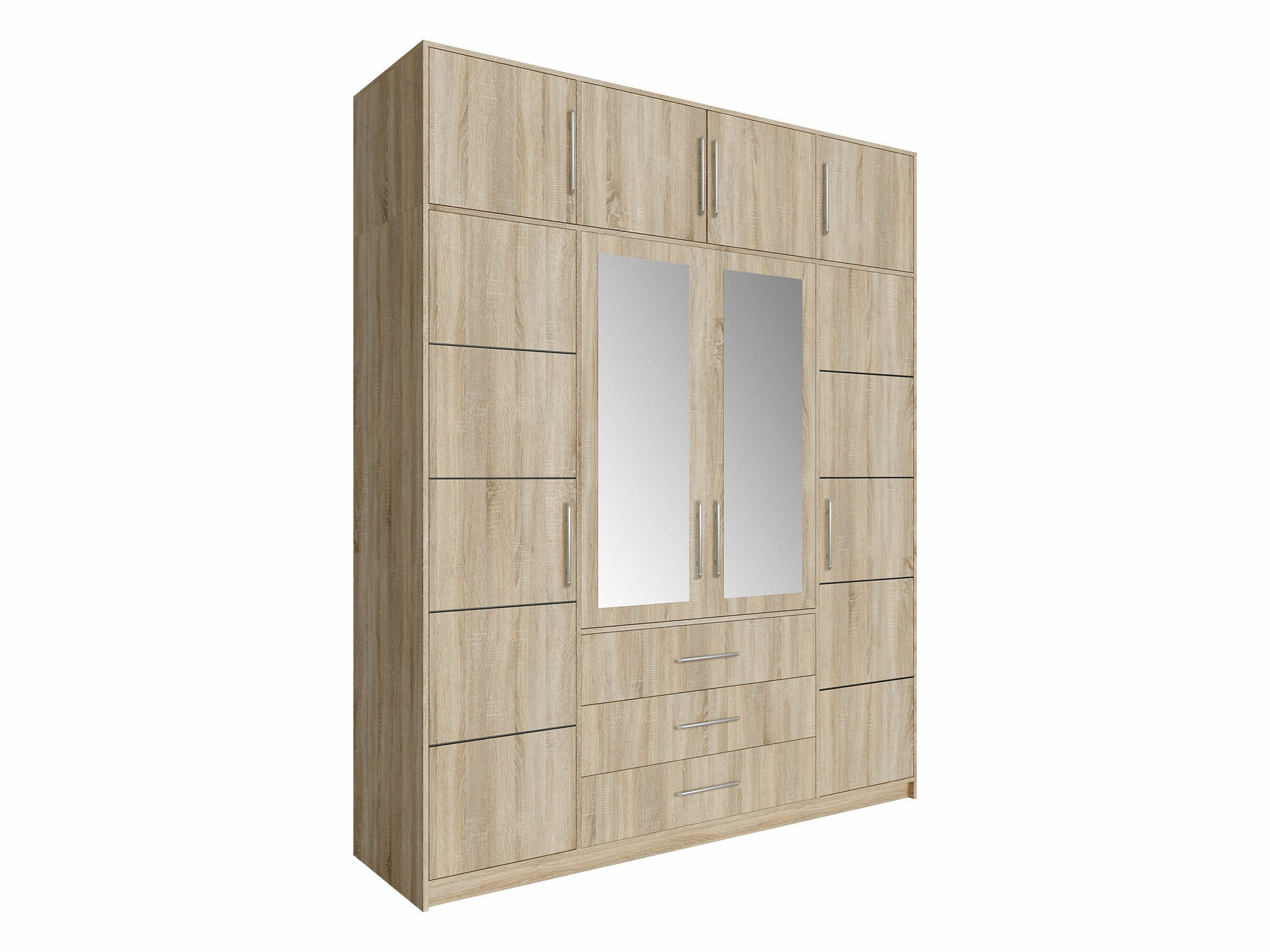 Kleiderschrank Dortivu I (Sonoma eichenholz)