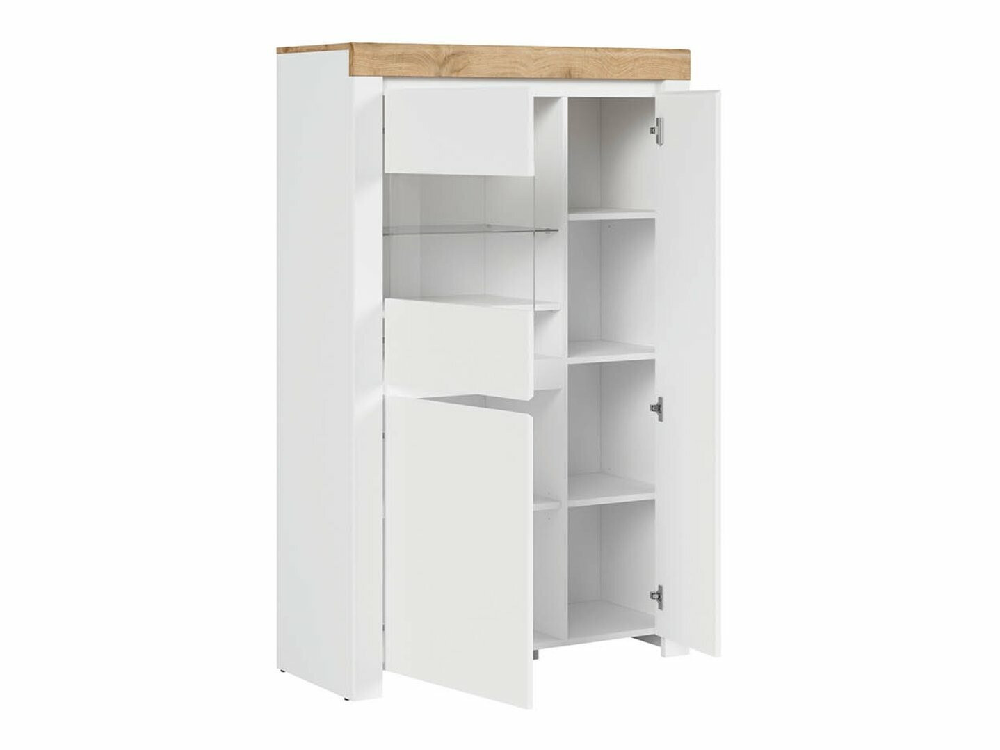 Regal Sonsoru 105 (Weiss + Weiss glänzend + Wotan Eiche)