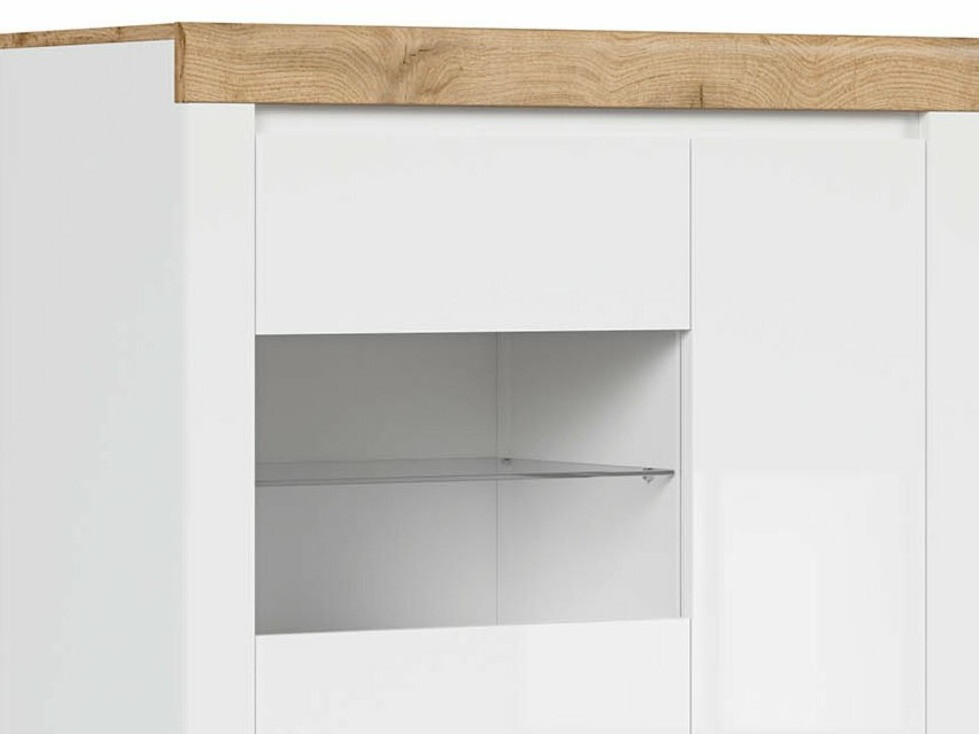 Regal Sonsoru 105 (Weiss + Weiss glänzend + Wotan Eiche)