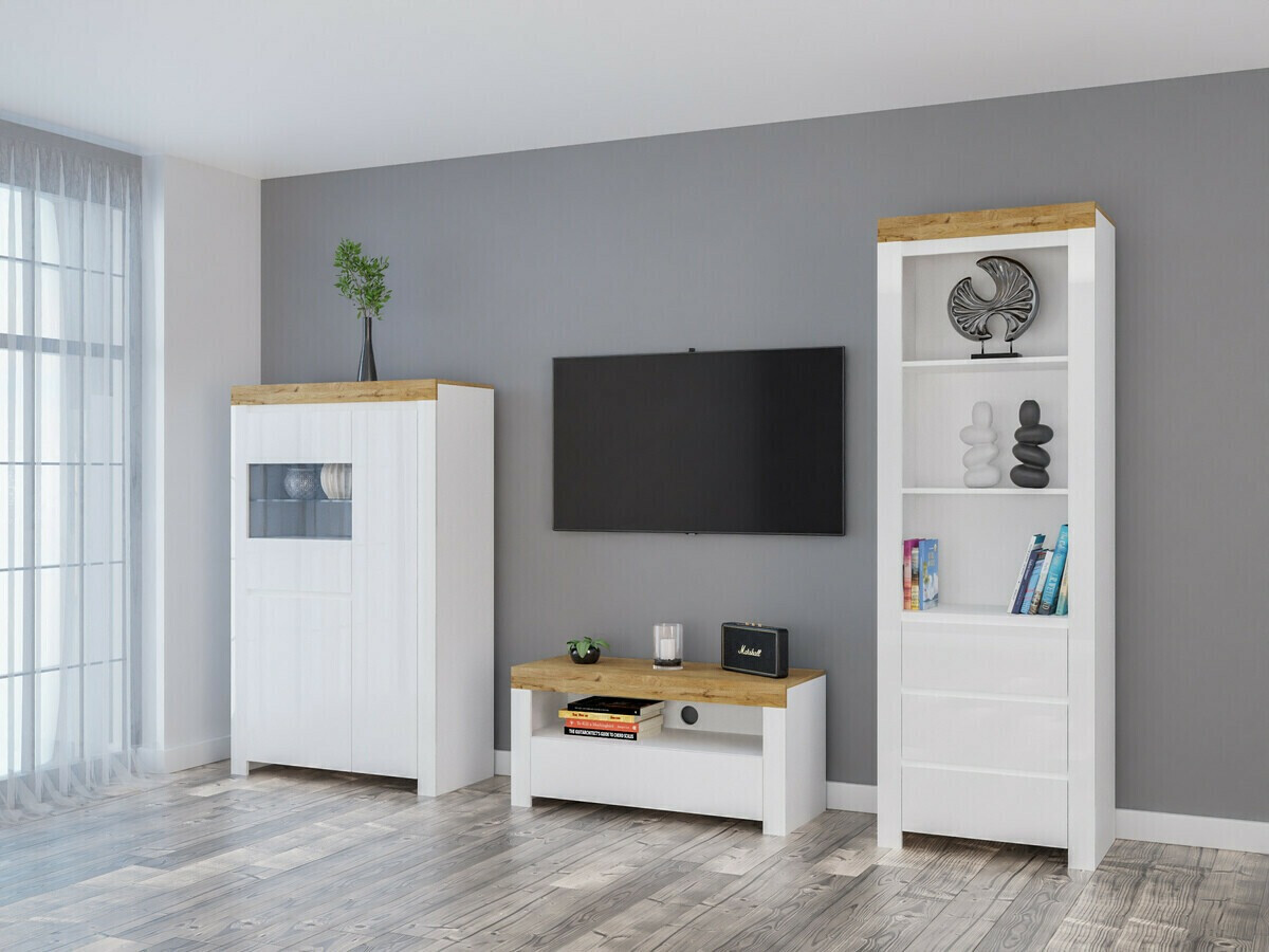 Regal Sonsoru 105 (Weiss + Weiss glänzend + Wotan Eiche)