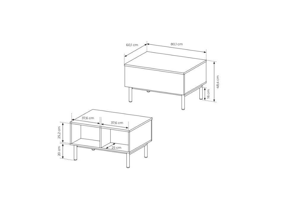 Couchtisch Livmave 106