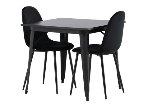 Essgruppe Dallas 3353 (Schwarz)