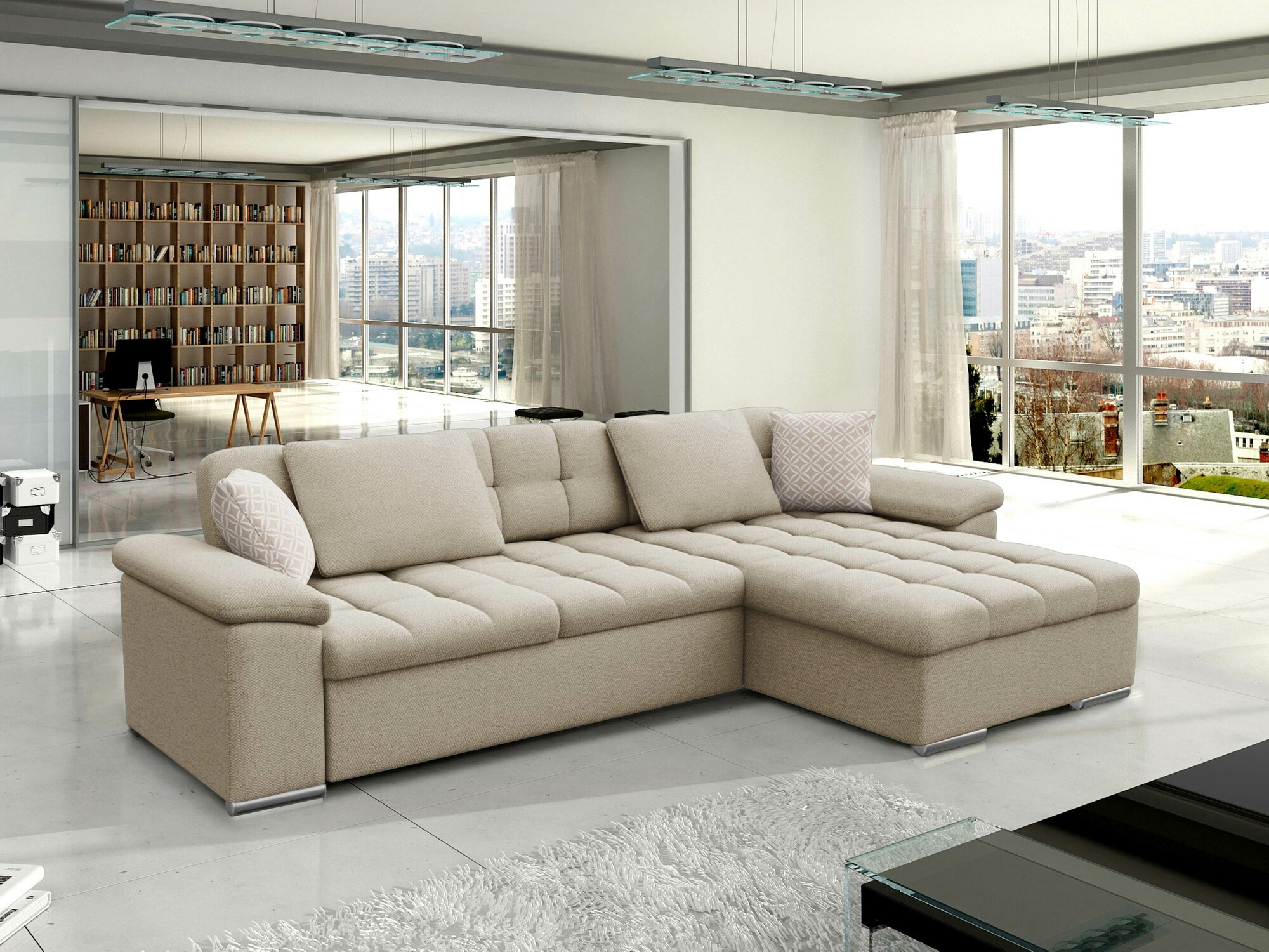 Ecksofa Comfivo Mica II (Matana 17 + Evo 27)