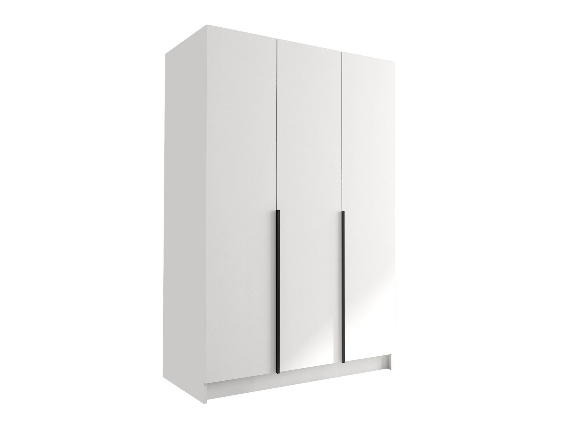 Kleiderschrank Closico 198 (Weiss + Schwarz)
