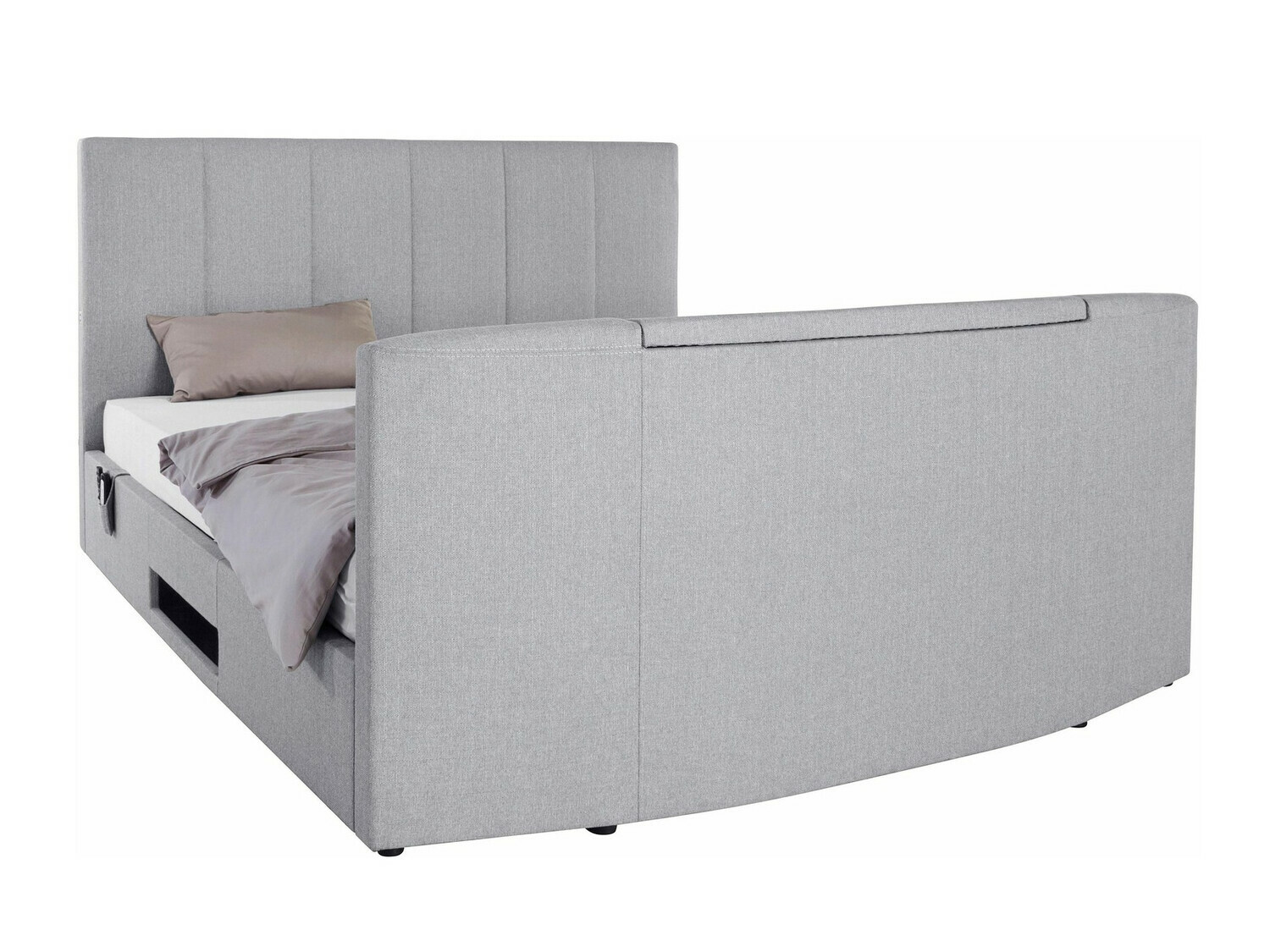 Bett Denton 589 (Hellgrau)