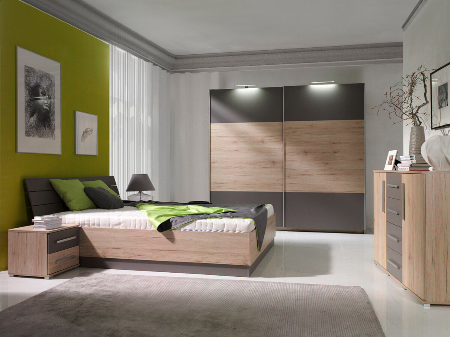 Schlafzimmer-Set Murrieta 151
