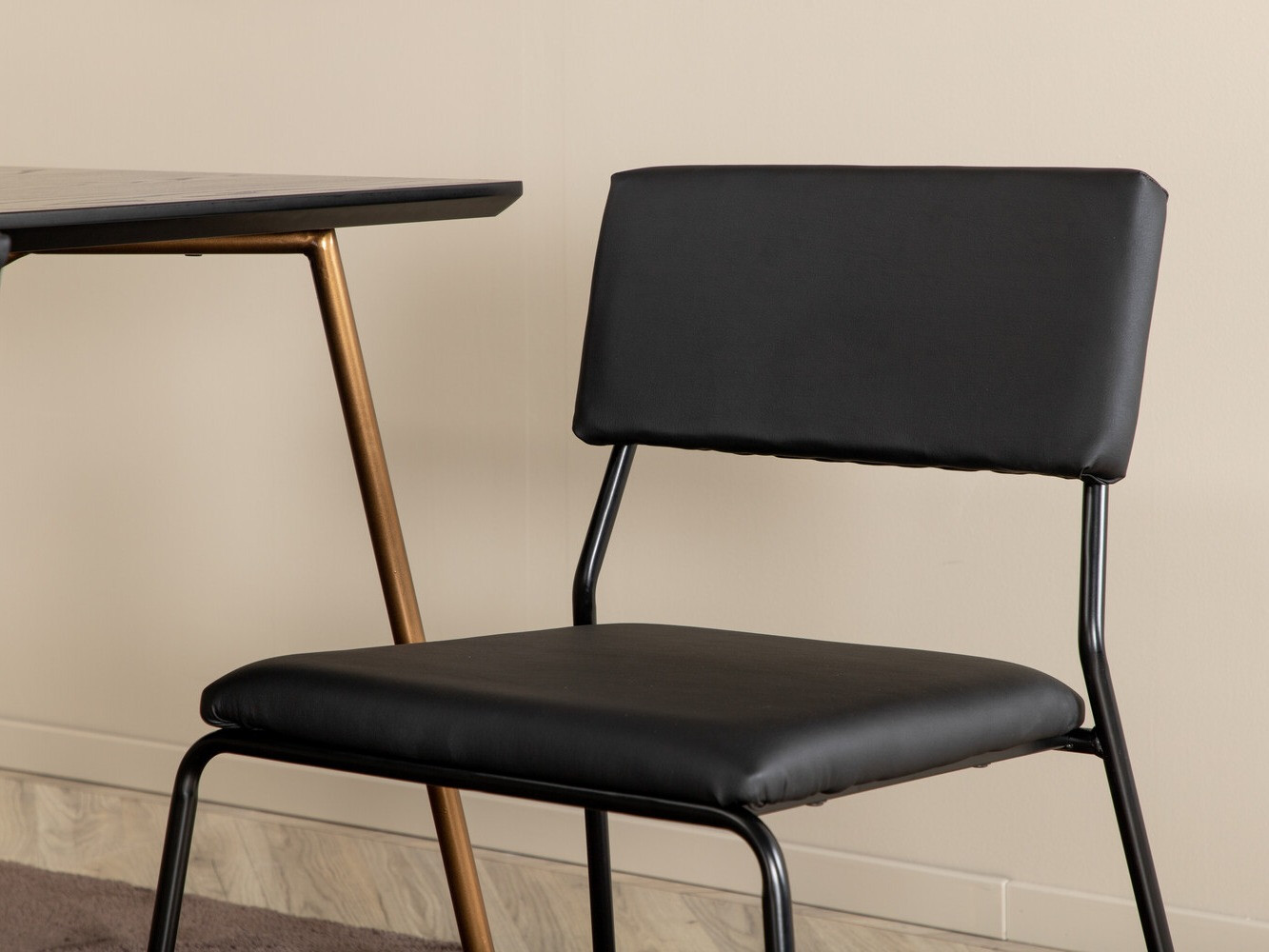 Essgruppe Dallas 2722 (Schwarz + Kupfer)