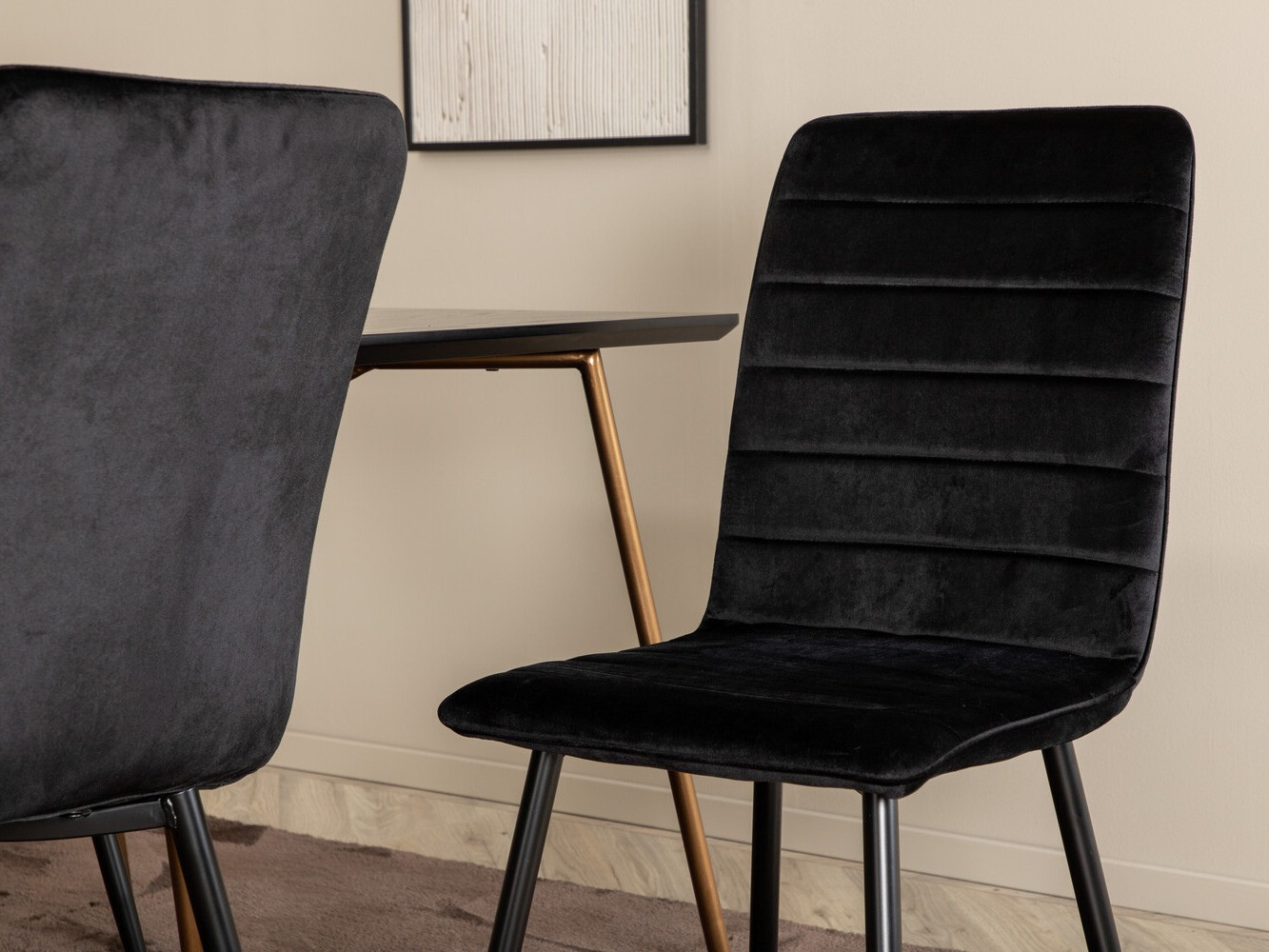 Essgruppe Dallas 2724 (Schwarz)