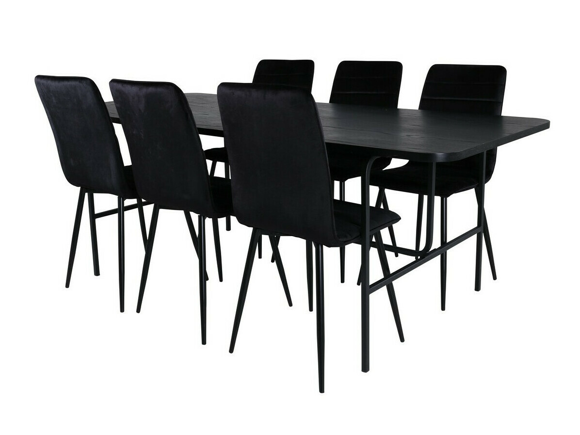 Essgruppe Dallas 2768 (Schwarz)
