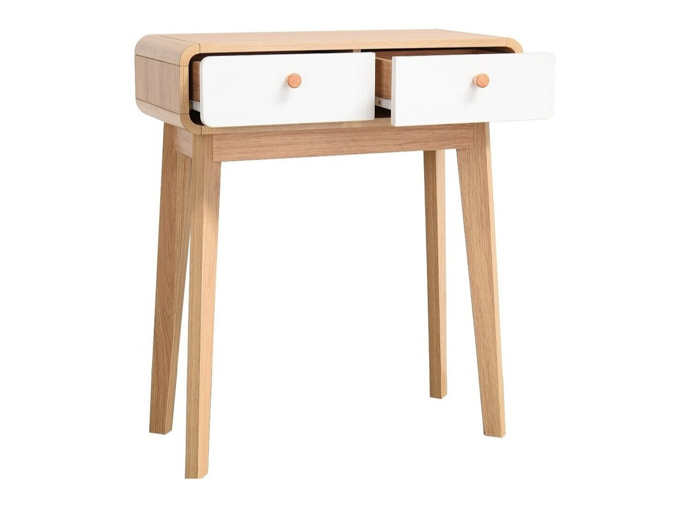 Konsolentisch Elbtena 106 (Eiche + Weiss)