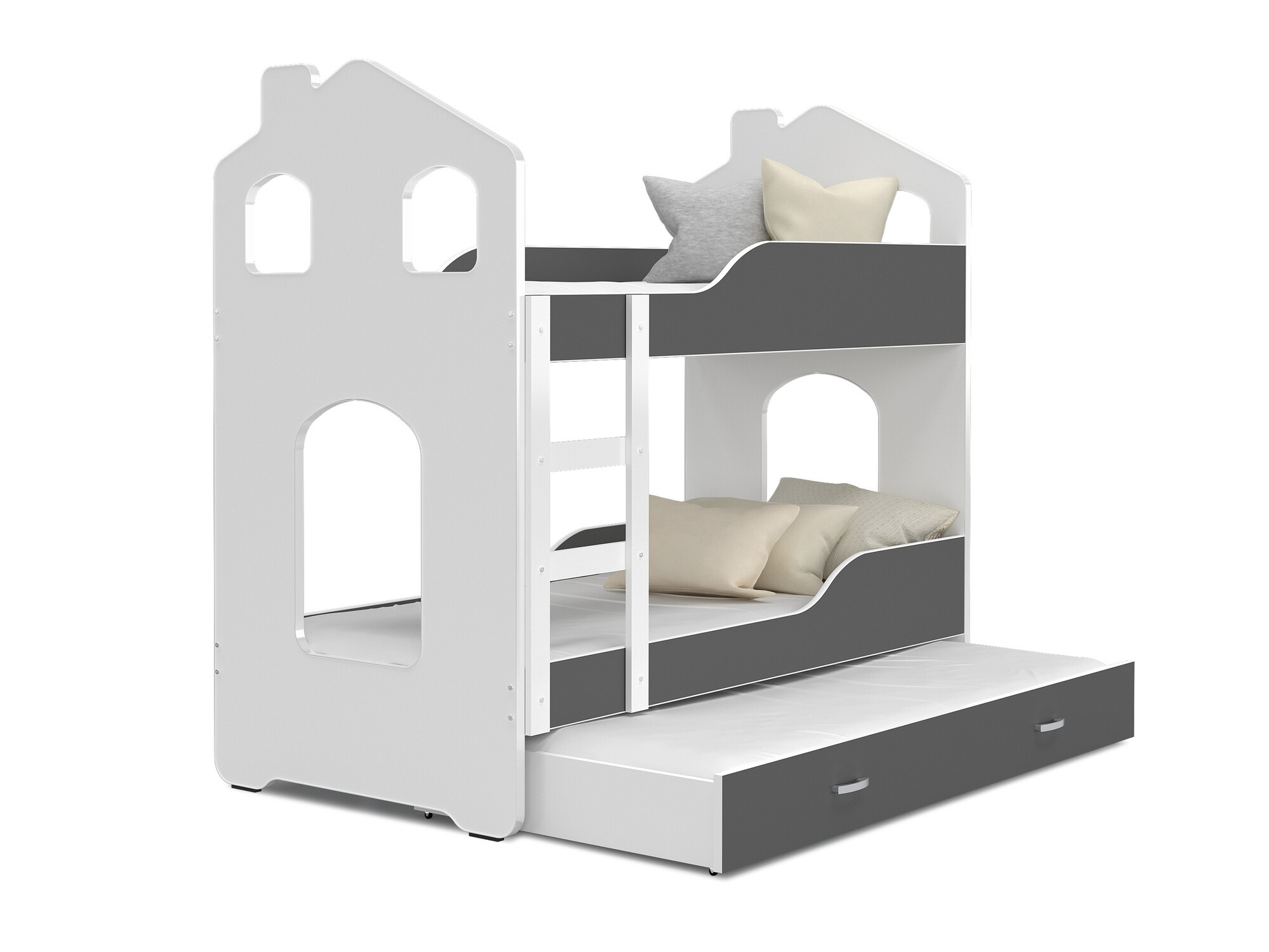 Etagenbett Aurora 114 (Grau)