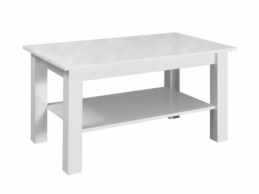 Couchtisch Murrieta 114 (Weiss glänzend)