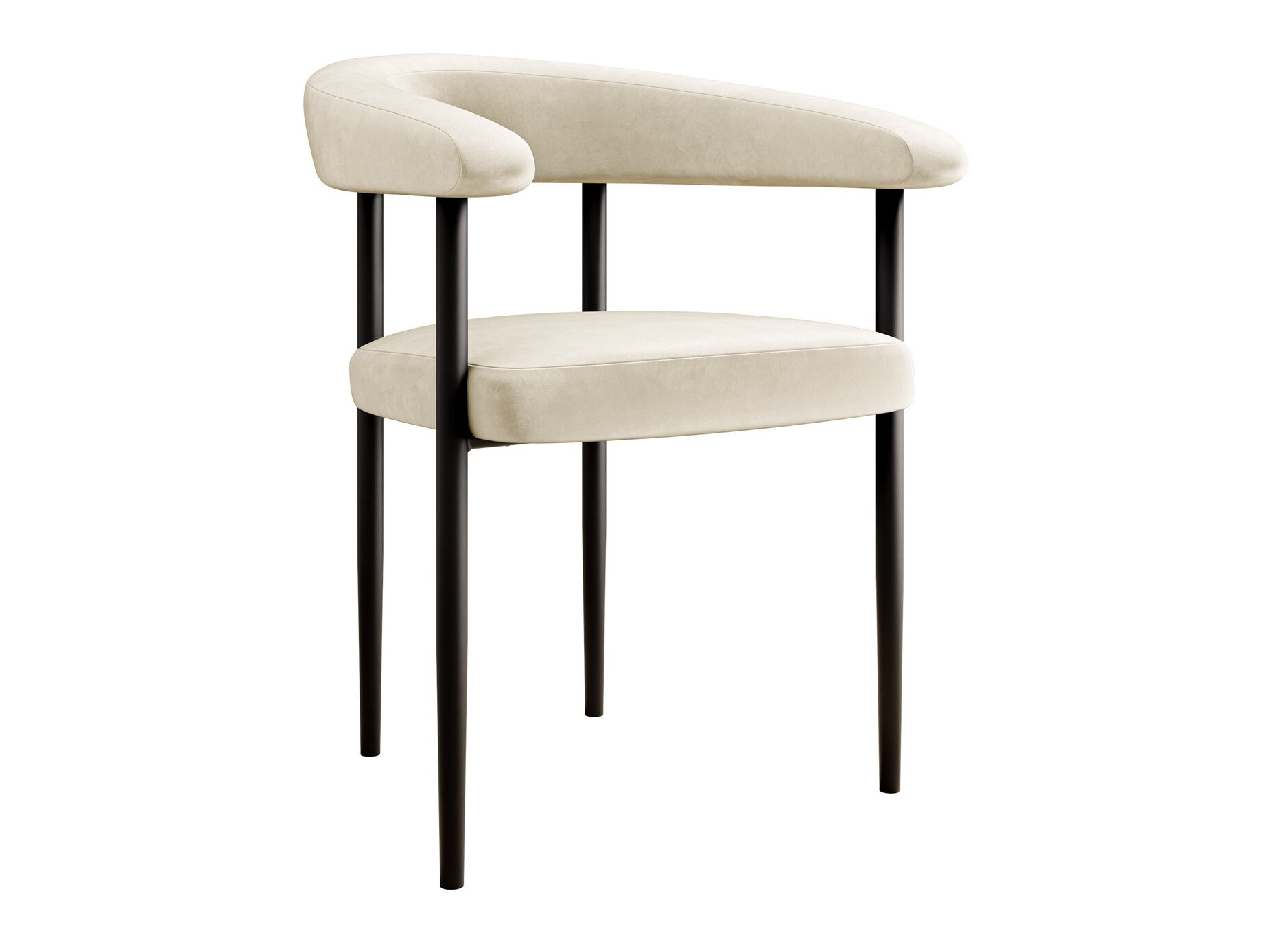 Stuhl Jackson 110 (Schwarz + Magic Velvet 2250)
