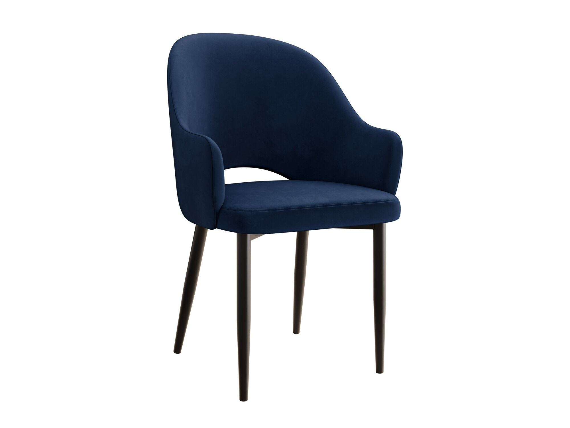 Stuhl Jackson 116 (Schwarz + Magic Velvet 2216)