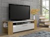 TV-Möbel Buffalo 150 (Artisan Eichenholzoptik + Weiss glänzend)