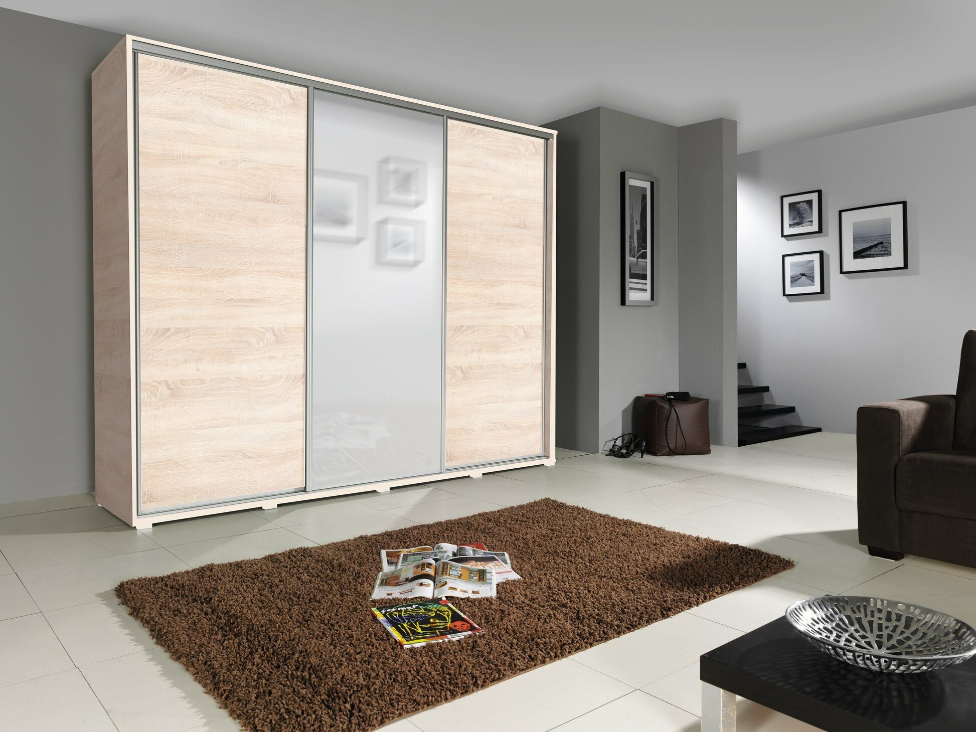 Kleiderschrank Murrieta 103 (Sonoma-Eiche)