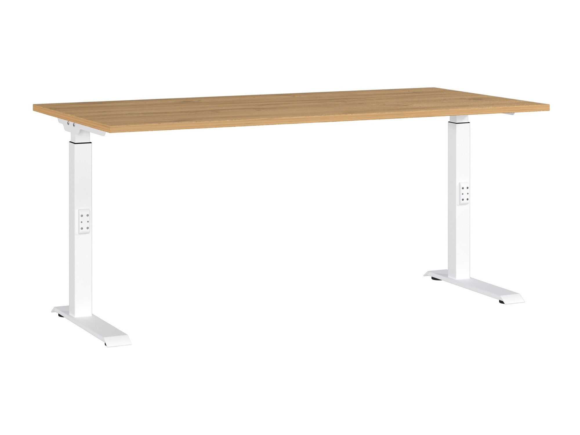 Bürotisch Sacramento 421 (Grandson Eichenholzoptik + Weiss)