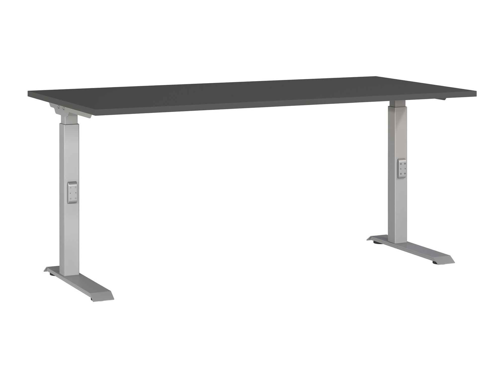 Bürotisch Sacramento 421 (Graphit + Silber)