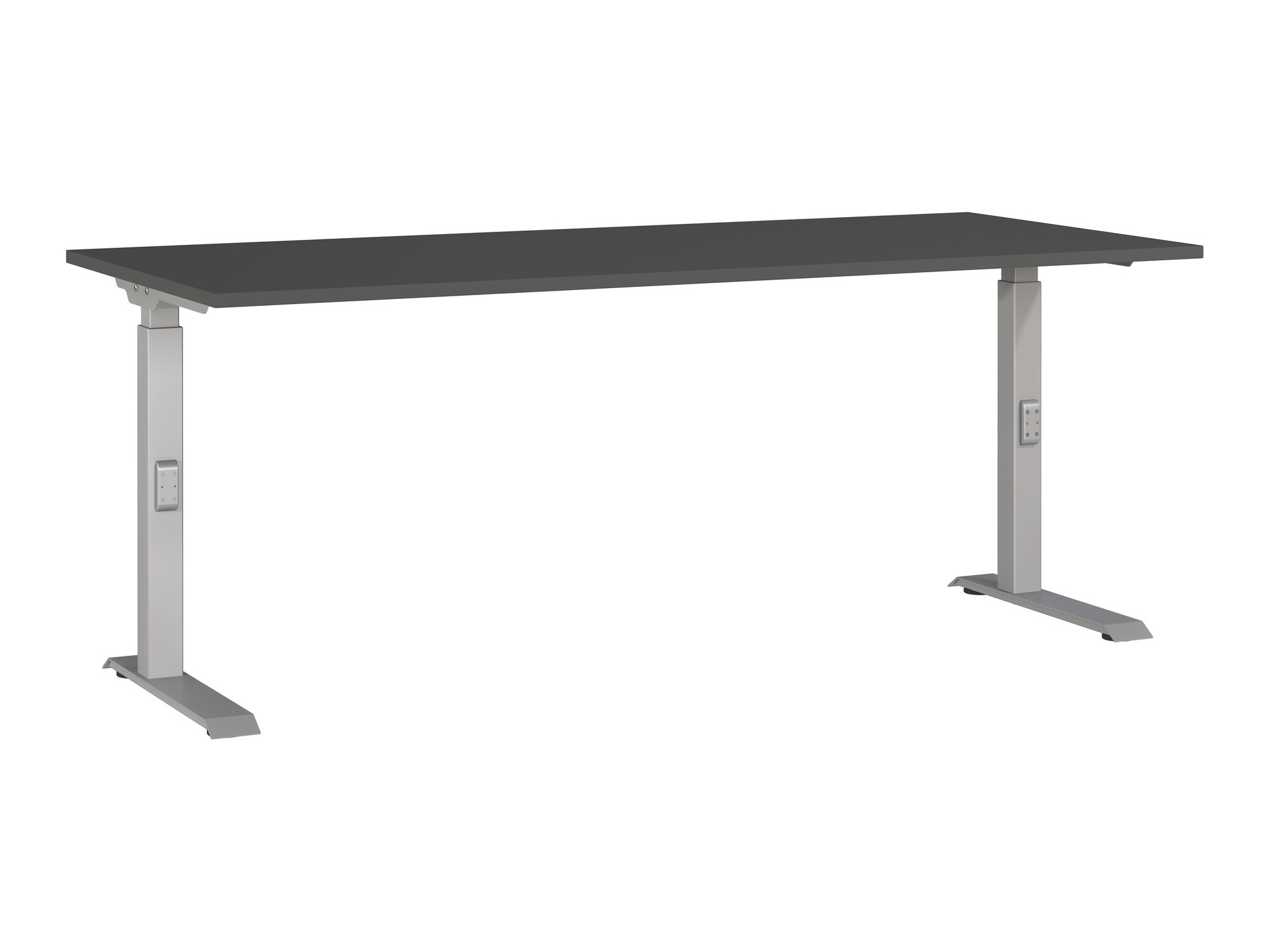 Bürotisch Sacramento 422 (Graphit + Silber)
